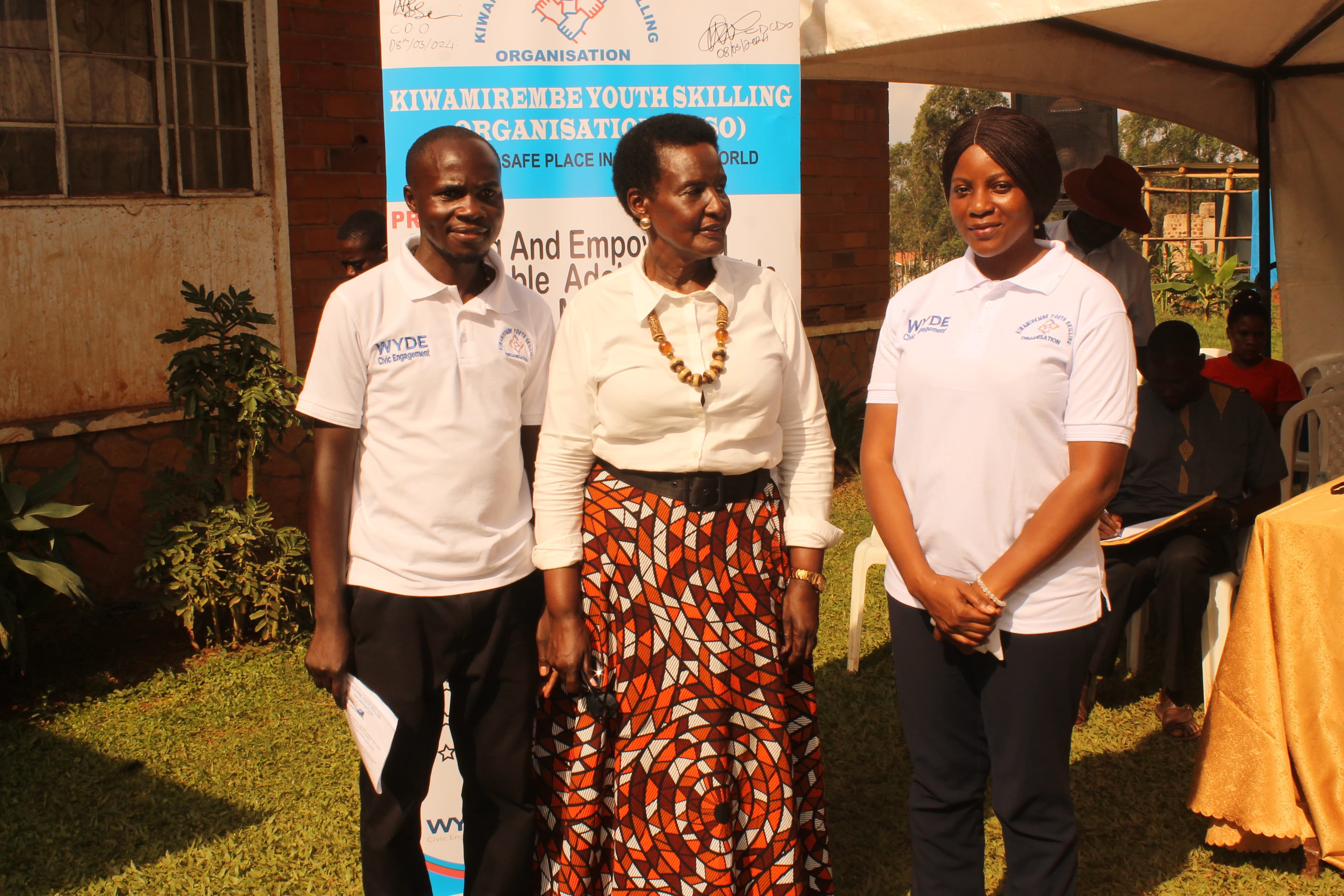 KYSO representatives with the area MP